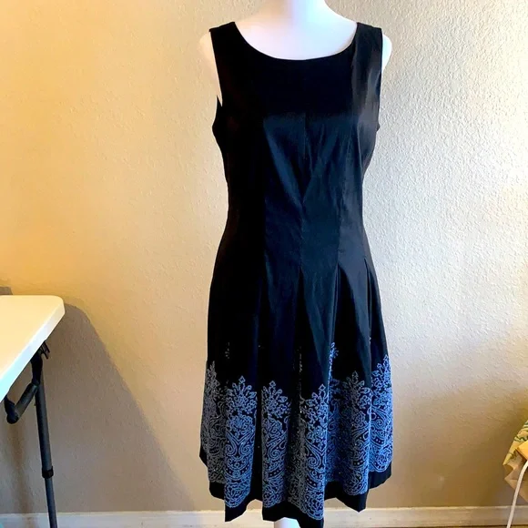 Leslie Fay | Dresses | Leslie Fay Classy Formal Black Dress 4 | Poshmark